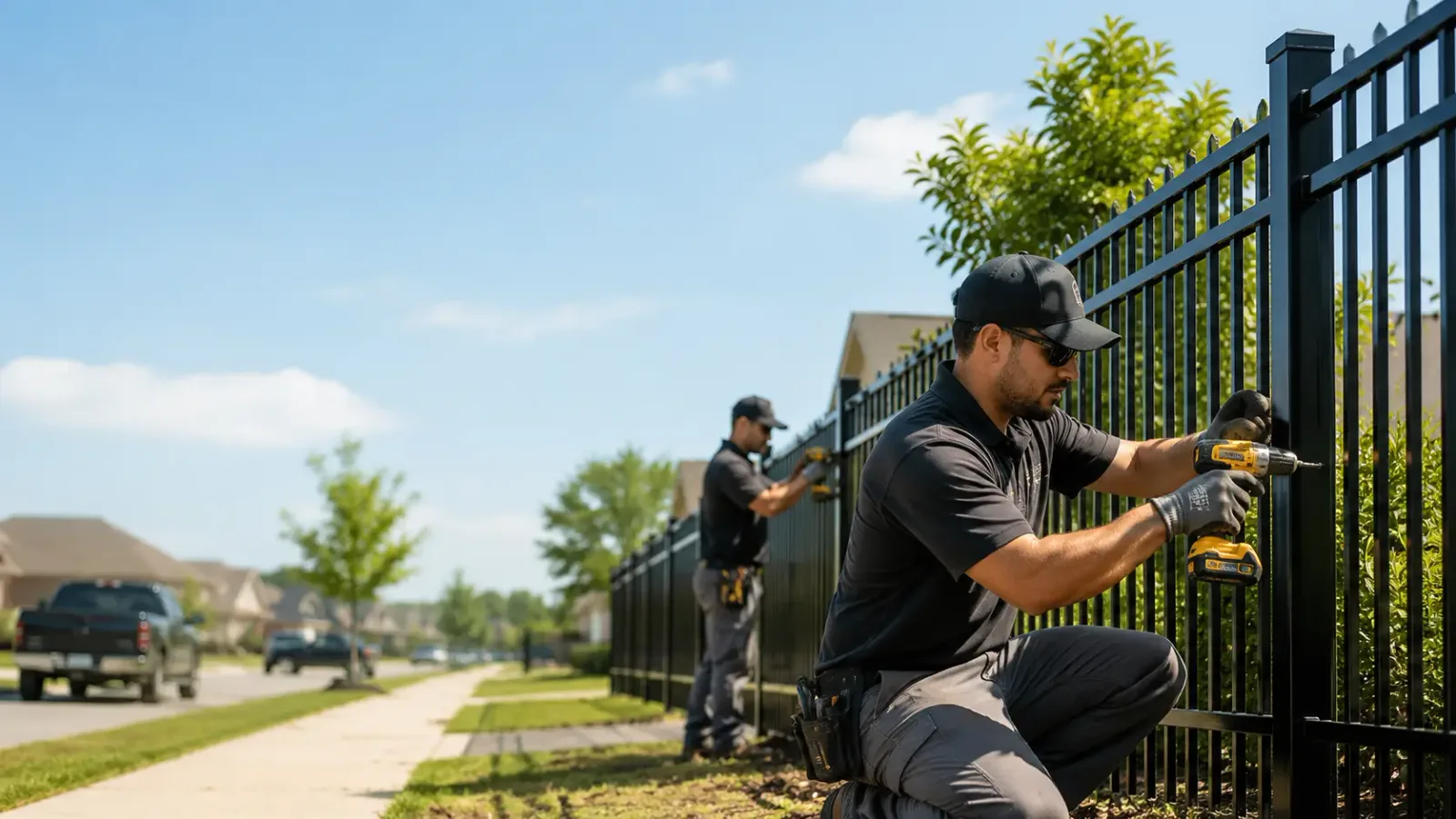 Metal Fence Installation in Clarence, LA